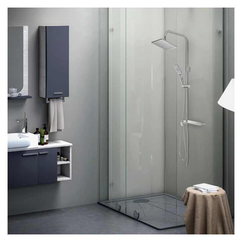 Colonna doccia Feridras Platinum cromata 105 cm