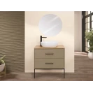 Mobile bagno Venus Feridras 80 cm tortora