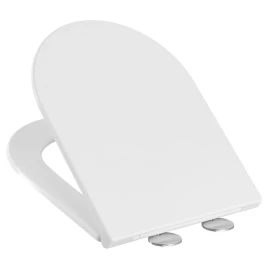 Copriwc Feridras Spin bianco lucido con soft-close