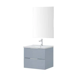 Feridras Rialto 100 cm azzurro polvere - Mobile bagno