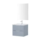 Feridras Rialto 100 cm azzurro polvere - Mobile bagno