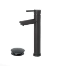 Miscelatore alto Feridras York nero opaco
