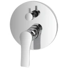 Miscelatore doccia incasso Feridras Flat cromato