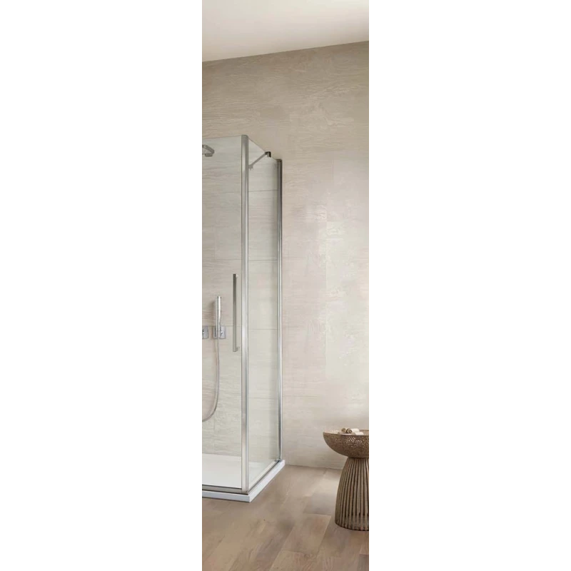 Parete fissa Feridras Royal 90 cm cristallo trasparente