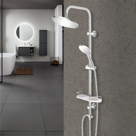 Colonna doccia Feridras Platinum H105 cm cromata