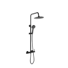 Colonna doccia Feridras Platinum H85 nero opaco