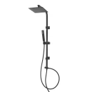 Colonna doccia Feridras Platinum nero opaco 100 cm