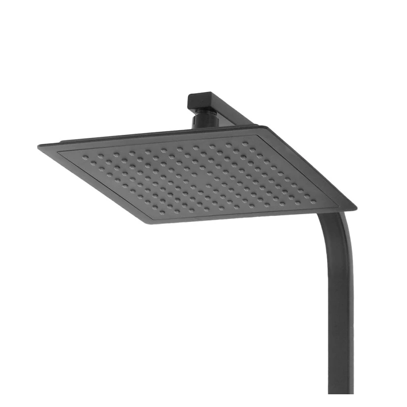 Colonna doccia Feridras Platinum nero opaco 100 cm