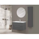 Feridras Burano 80 cm | Mobile bagno sospeso grigio