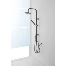 Colonna doccia Feridras Platinum 105 cm nero opaco