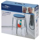 Sgabello Feridras Linea Comfort regolabile bianco