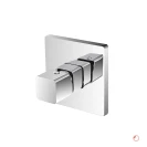 Miscelatore doccia Feridras Lotus in ottone cromato