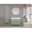 Composizione bagno Burano Feridras 80 cm verde