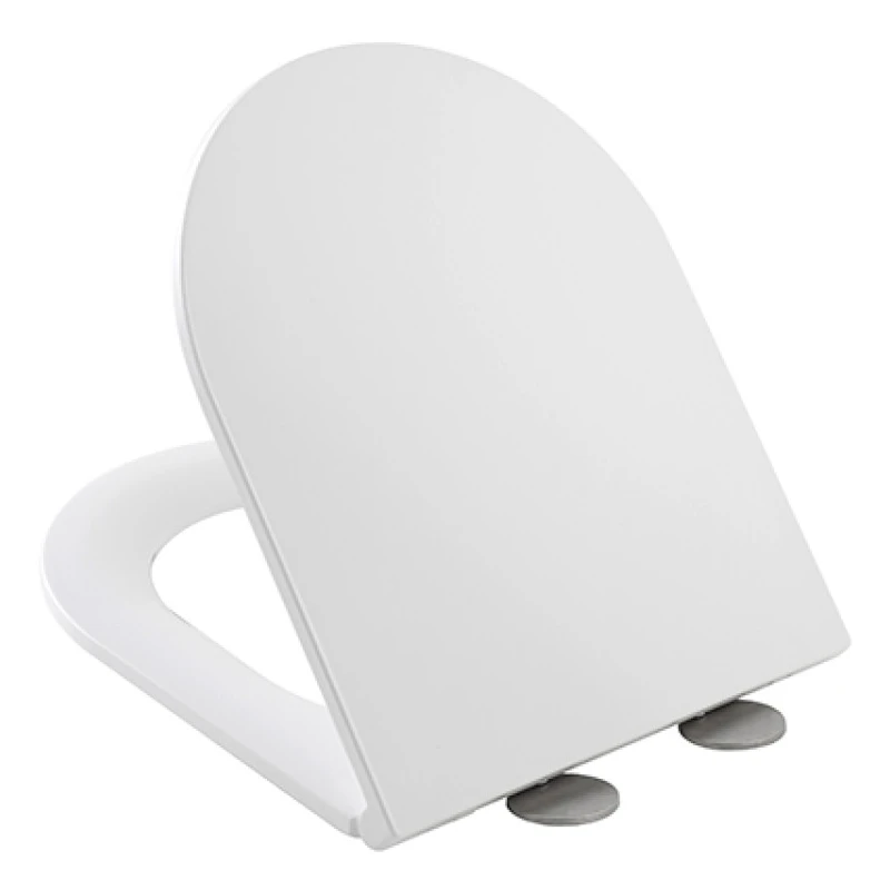 Copriwc Feridras T-Slim bianco con chiusura rallentata