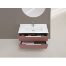 Mobile bagno Feridras Burano 100 cm rosa cannettato