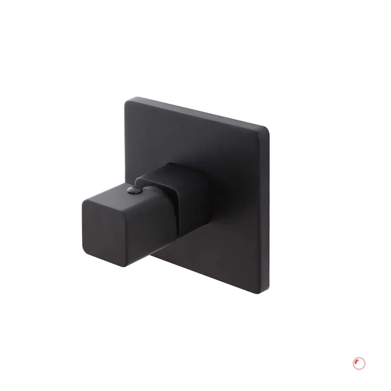 Feridras Lotus miscelatore doccia nero 11 cm