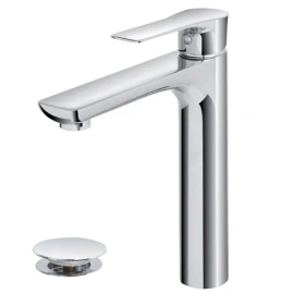 Miscelatore lavabo alto Feridras Flat cromato
