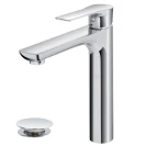 Miscelatore lavabo alto Feridras Flat cromato