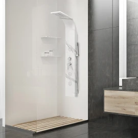 Colonna doccia Feridras effetto marmo 150 cm