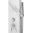 Colonna doccia Feridras effetto marmo 150 cm