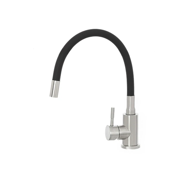 Miscelatore Feridras Kitchen con canna in silicone 40 cm