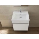 Mobile bagno Kira Feridras 50 cm bianco con consolle