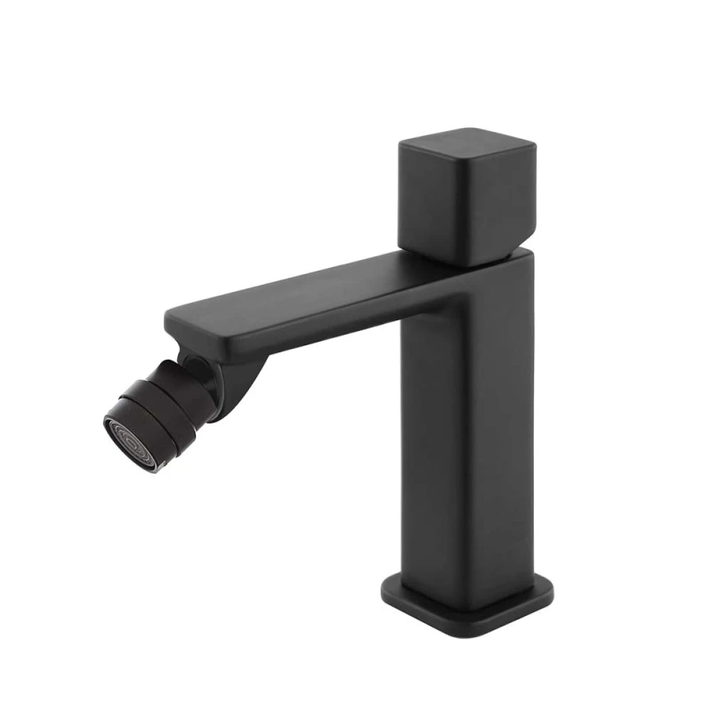 Miscelatore bidet Feridras Lotus nero opaco