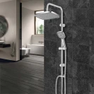 Colonna doccia Feridras Platinum 93 cm cromata con soffione