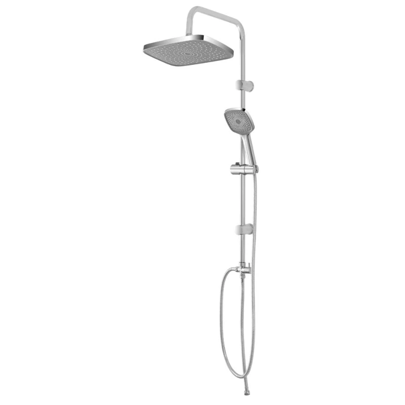 Colonna doccia Feridras Platinum 93 cm cromata con soffione