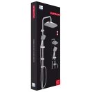 Colonna doccia Feridras Platinum 93 cm cromata con soffione