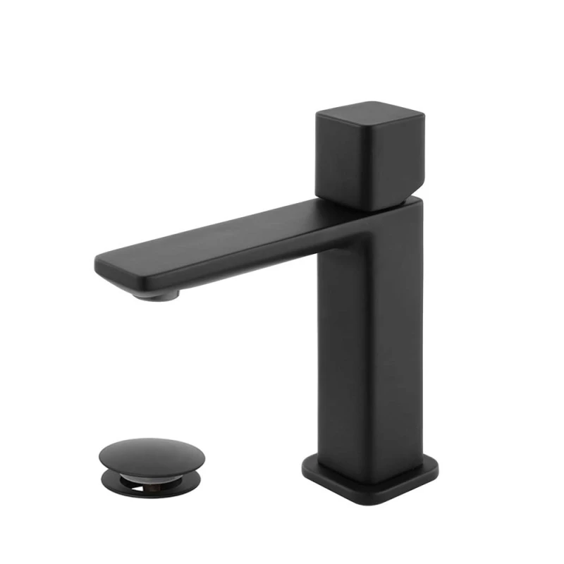 Miscelatore lavabo Feridras Lotus nero opaco