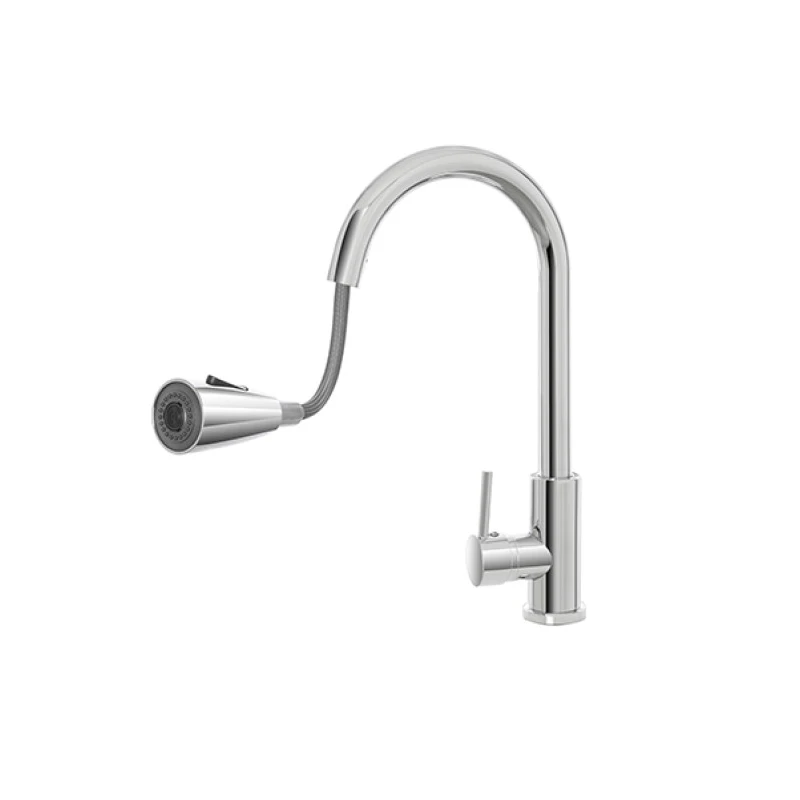 Miscelatore lavello Feridras Kitchen cromato 40 cm