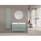 Mobile bagno Feridras Burano 100 cm verde cannettato