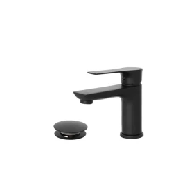 Miscelatore Lavabo Feridras Flat nero opaco