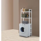 Scaffale sopralavatrice Woody Feridras in bianco effetto legno