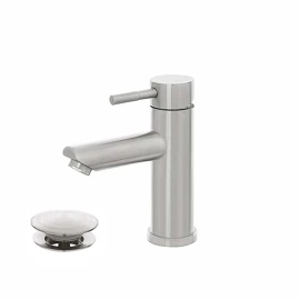 Miscelatore lavabo Feridras York in acciaio spazzolato
