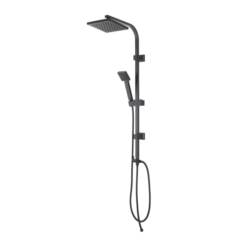 Colonna doccia Feridras Platinum nero opaco
