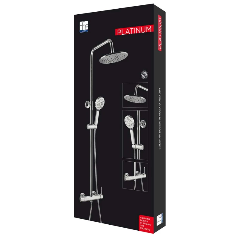 Colonna doccia Feridras Platinum H85 cromata