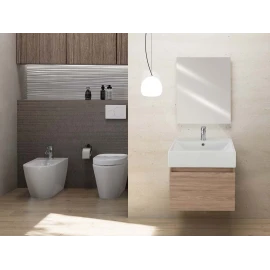 Feridras Kira 50 cm - mobile bagno sospeso legno