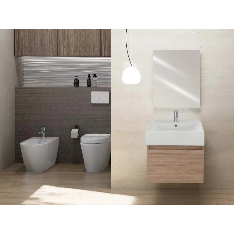 Feridras Kira 50 cm - mobile bagno sospeso legno