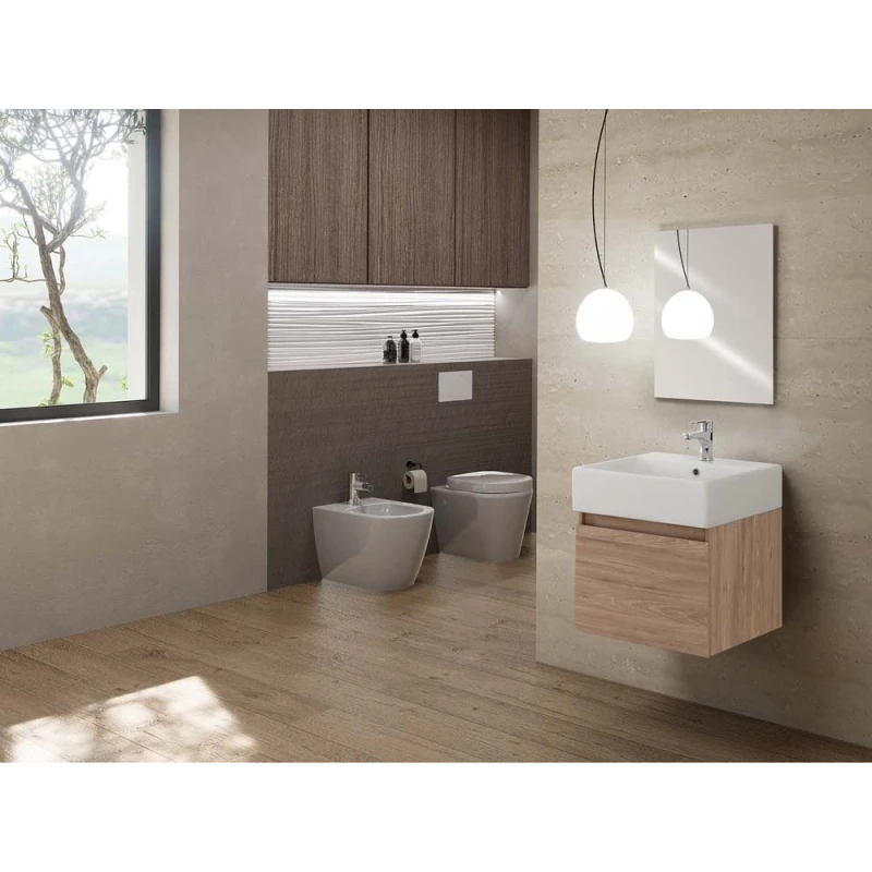 Feridras Kira 50 cm - mobile bagno sospeso legno