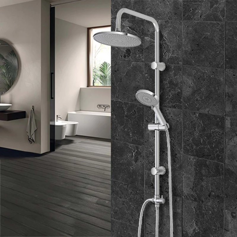 Colonna doccia Feridras Platinum cromata 93 cm