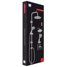 Colonna doccia Feridras Platinum cromata 93 cm