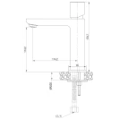 Miscelatore lavabo Feridras Lotus cromato