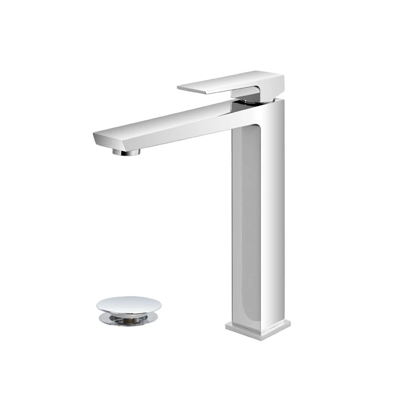Miscelatore lavabo alto Quatra Feridras in cromo