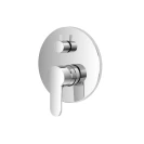 Miscelatore doccia Iris Feridras cromato con deviatore