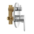 Miscelatore doccia Iris Feridras cromato con deviatore