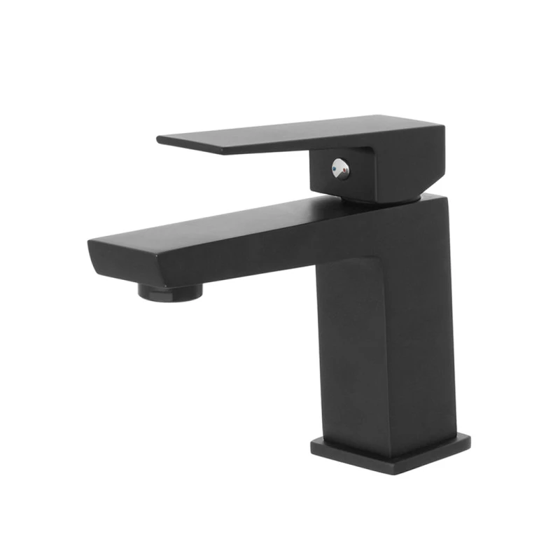 Miscelatore lavabo Feridras Quatra in nero opaco