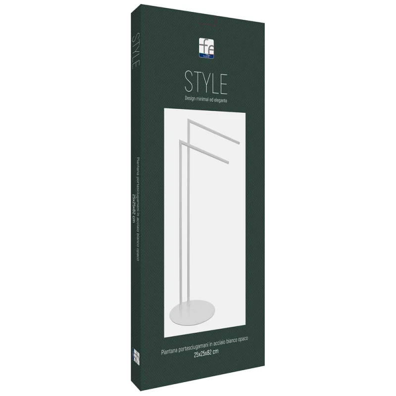 Piantana porta asciugamani Feridras Style 82 cm