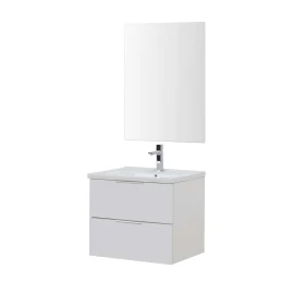 Feridras Rialto 80 cm - Mobile bagno sospeso bianco